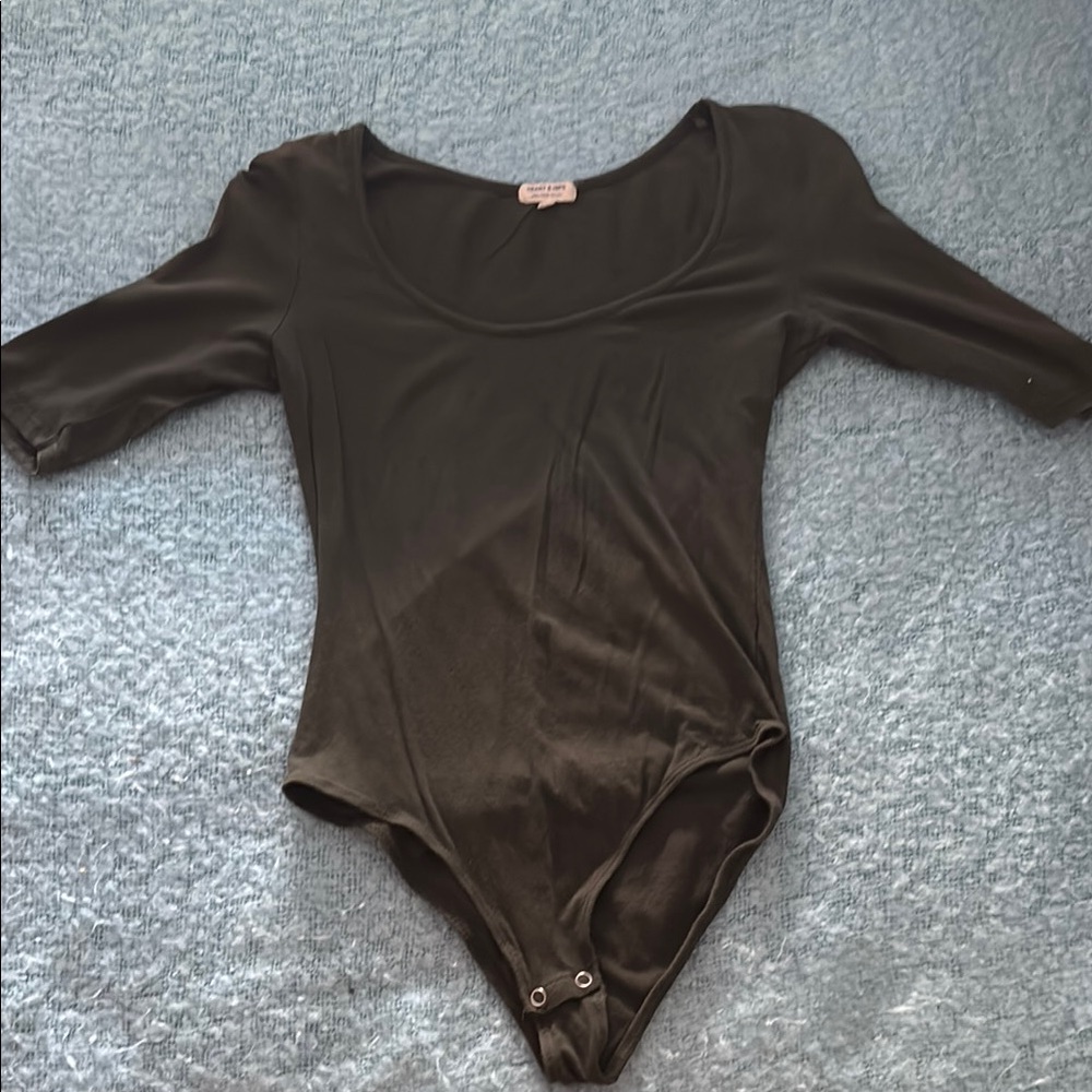 Heart Hips Olive Bodysuit